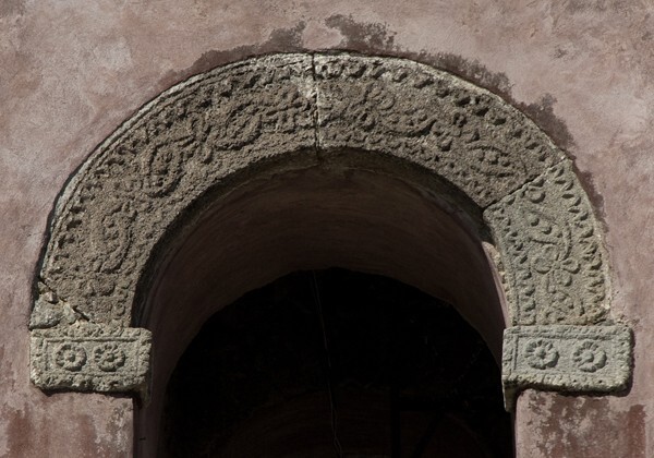 Separate bell-tower, arch relief - La Purísima Concepción
