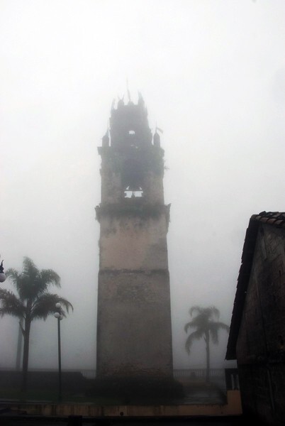 Separate bell-tower - Nauzontla, Puebla