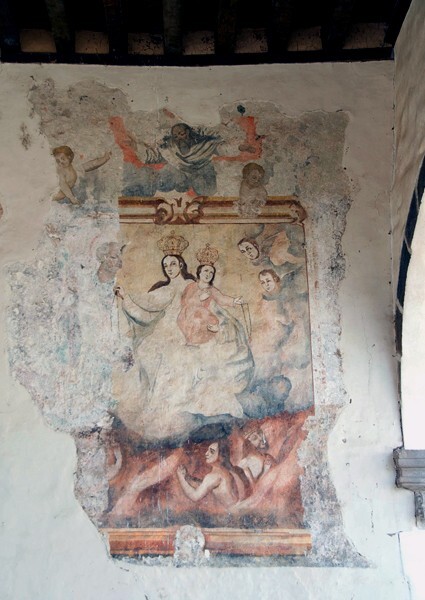 Hospitalito, capilla abierta, W wall mural - Hospital Chapel (hospitalito)