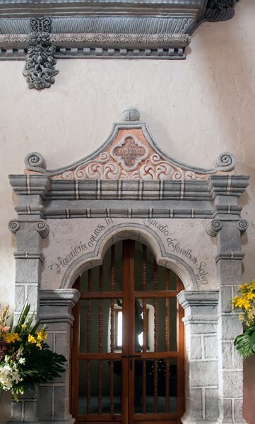 Sacristy portal - San Pedro y San Pablo