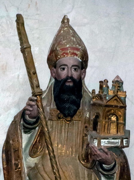 San Agustín, chancel sculpture detail, St. Augustin - Acolman, México