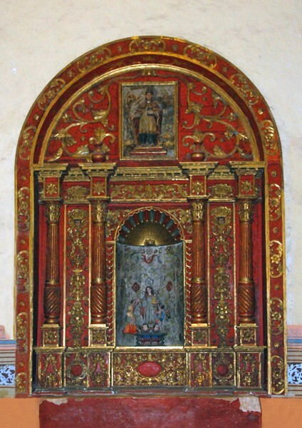 Nave San Agustín retablo - San Miguel Arcángel, nave San Agustín retablo