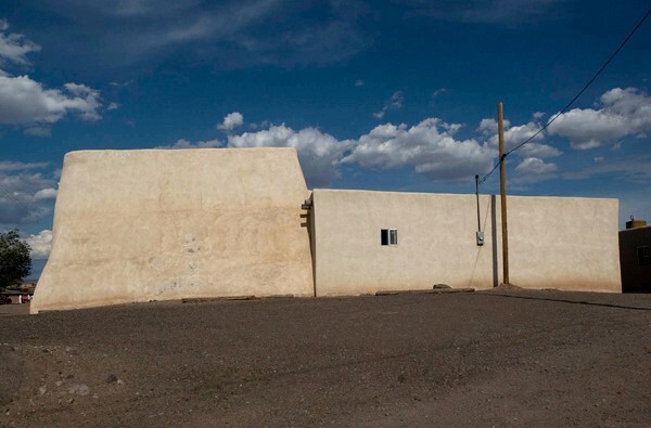 Nuestra Señora de La Asunción, exterior nave - Zia Pueblo, New Mexico
