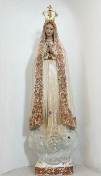 San Antonio de Padua, nave sculpture, Virgin Immaculate - Tekit, Yucatán