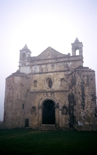 San Miguel Arcángel, façade - Tumbala, Chiapas
