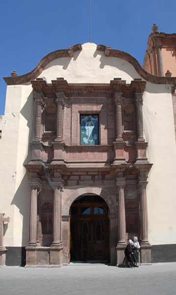 El Sagrario (La Compañía), façade - San Luis Potosí, San Luis Potosí