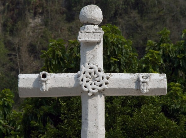 Atrial cross, front crossing - San Agustín