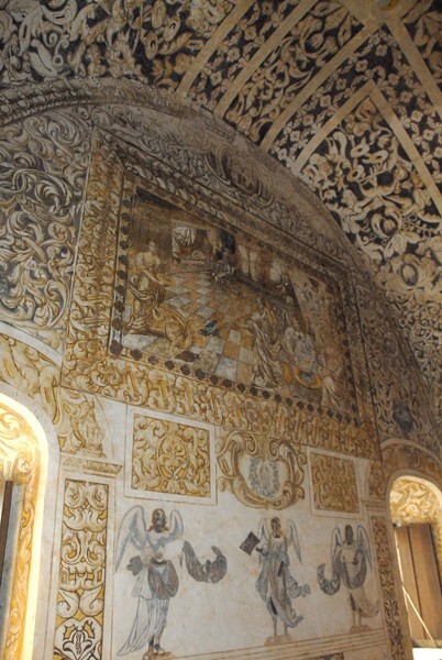 Vault & E wall mural - Camarín de la Virgen