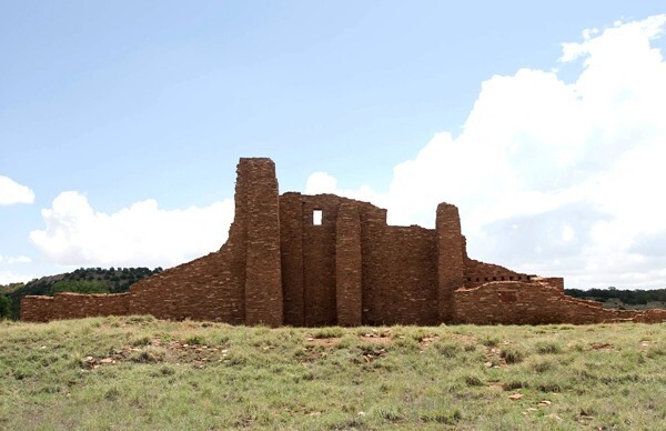 Abo, New Mexico, San Gregorio, apse - Abo, New Mexico