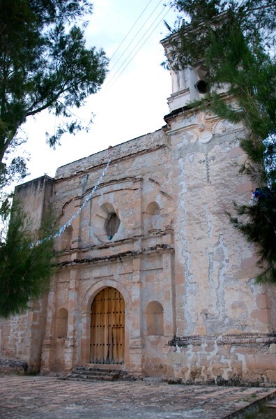 San Mateo, façade - Yucucui, Oaxaca