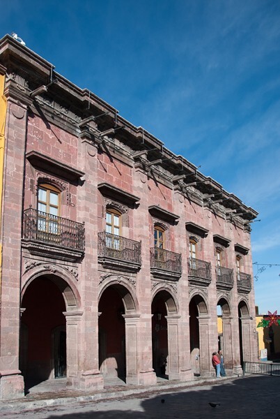Casa del Mayorazgo de Canal, E façade - San Miguel de Allende, Guanajuato