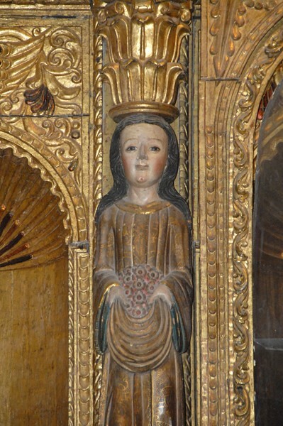 Term - San Miguel Arcángel, nave Nuestra Señora de la Soledad retablo