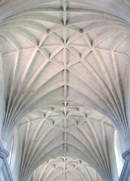 Nave, ribbed vaults - Sotocoro, nave & sanctuary vaulting
