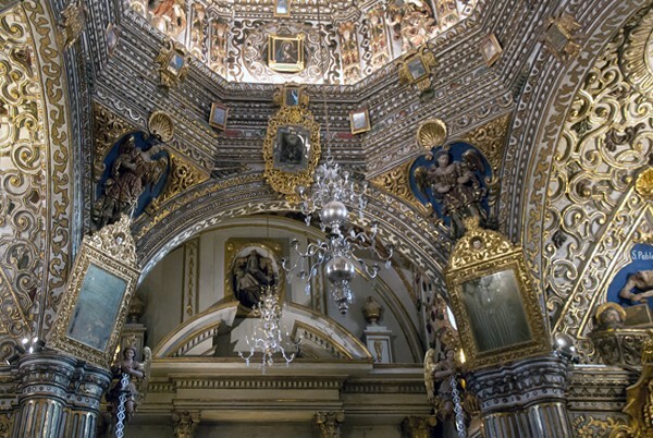 Sanctuary piers & cupola pendentives - Sanctuary (Presbytery/Chancel)