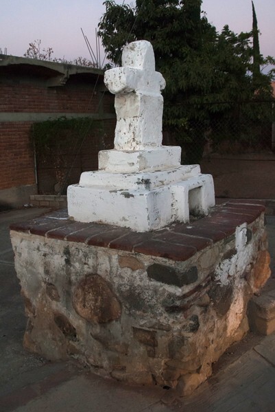 San Antonio, atrial cross - Quiaviní, Oaxaca
