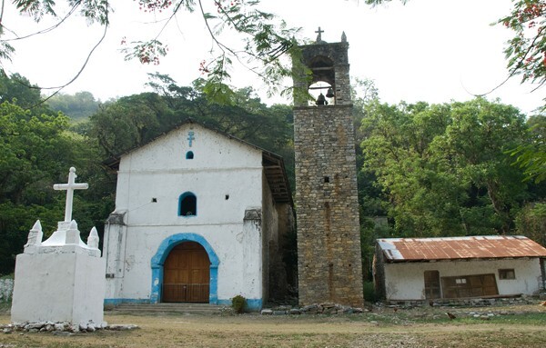 Façade, bell-tower & atrial cross - San Agustín