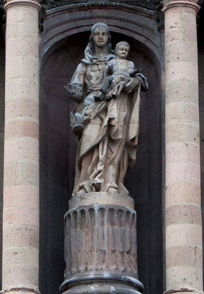 Lateral façade, Our Lady of Mt. Carmel - El Carmen