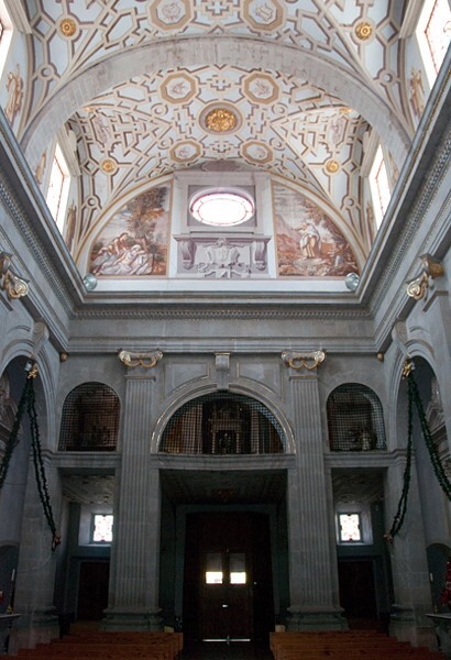 Nave & choir - Las Teresitas, Querétaro