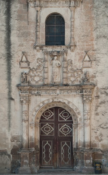 S portal - San Pablo, façade, portería & convento