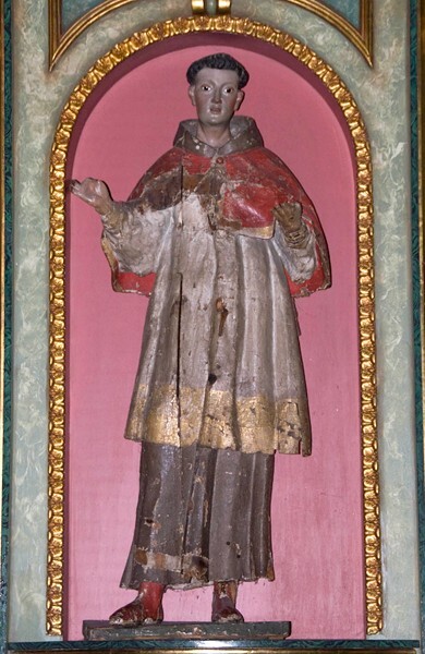 Nave St. Francis altar, St. Francis of Assisi - Mission San José