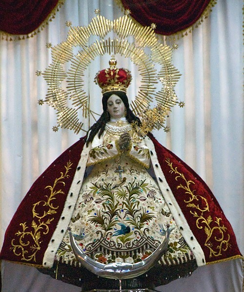 Nuestra Señora de la Salud, high altar, Our Lady of Health - Pátzcuaro, Michoacán
