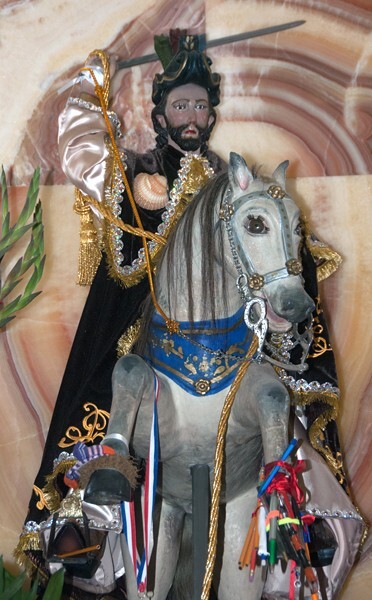 Santiago, nave sculpture, St. James the Moor Slayer - Acatlán, Puebla