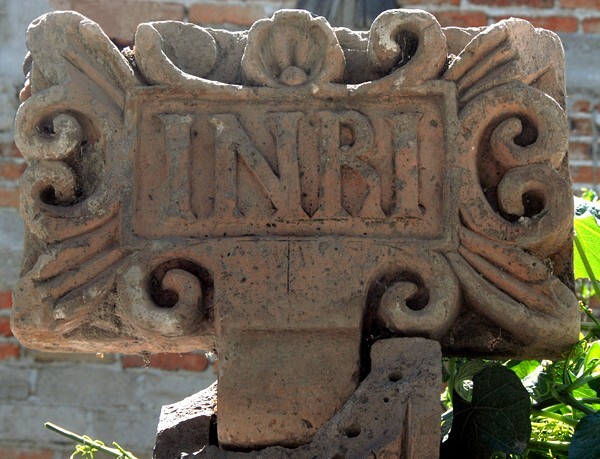 ex-Cemetery Cross, head - San Miguel Ixtla, Guanajuato