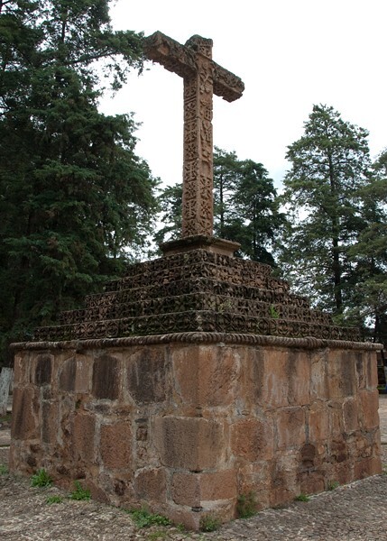 Atrial cross with base and stump - Atrial cross