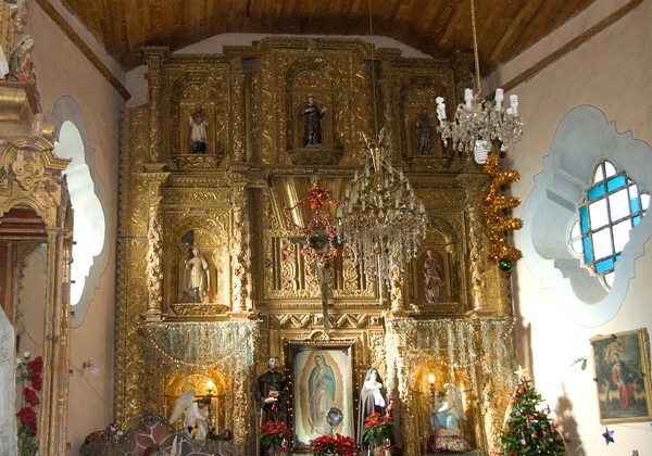 San Miguel, high altar - Sultepec, México
