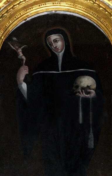 Hacienda Santa Rita de Cascia, chapel sanctuary altar - Santa Rita, Michoacán