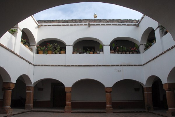 Santiago Apóstol, cloister - Tecozautla, Hidalgo