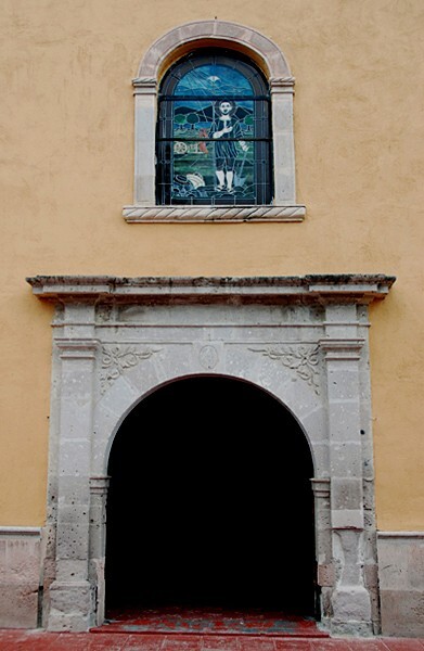 San Isidro Labrador, façade portal - Valle de Matamoros