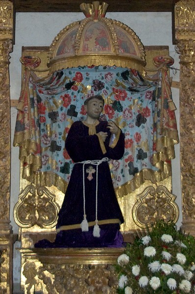 Nave altar to St. Francis of Assis, St. Francis - San Pedro y San Pablo
