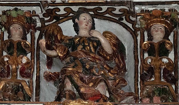 Cupola drum: St. Michael Archangel - Cupola