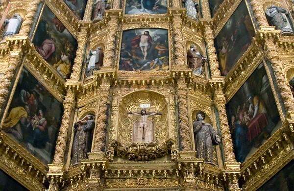 Second & third tiers - High Altar & Chancel Arch