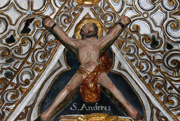 W transept, St. Andrew crucified - West Transept