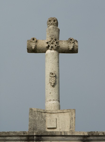 Santa Catarina, atrial gate cross - Lolotla, Hidalgo