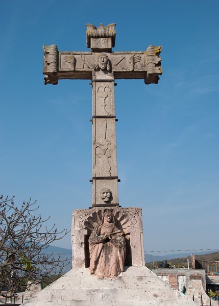 El Señor de la Expiración, atrial cross - Capacho, Michoacán