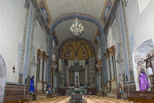 Santiago, nave - Copándaro, Michoacán