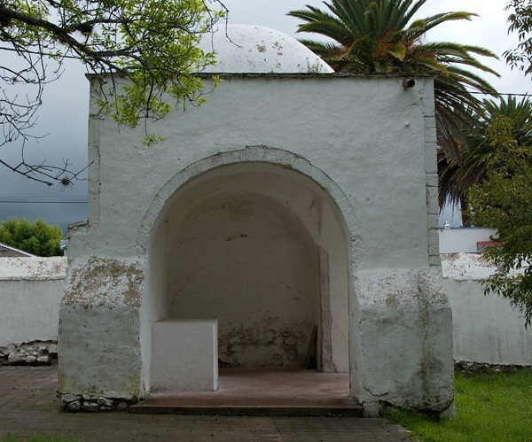 San Miguel Arcángel, capilla posa - Acatlán, Hidalgo