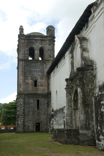 La Asunción, bell-tower - Chapultenango, Chiapas