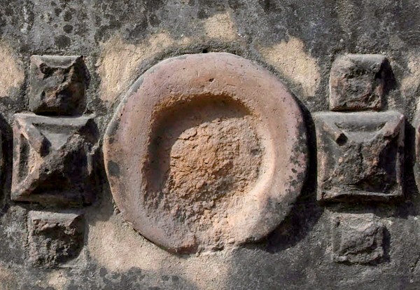Girder pattern, detail - Puente colonial