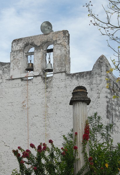 La Asunción, espadaña - Ekmul, Yucatán