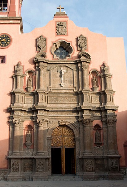 Santo Domingo, façade - San Juan del Río, Querétaro