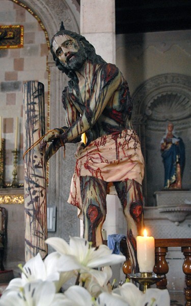 Santiago Apóstol, Christ at the Column - Uruapan, Michoacán