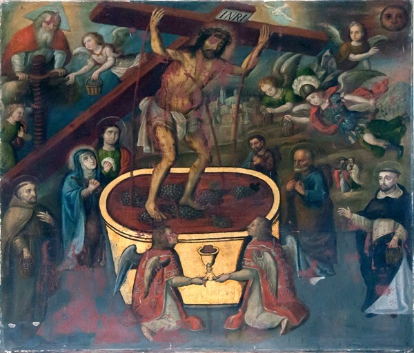 San Diego, nave painting, Mystic Vintage - Huejotzingo, Puebla