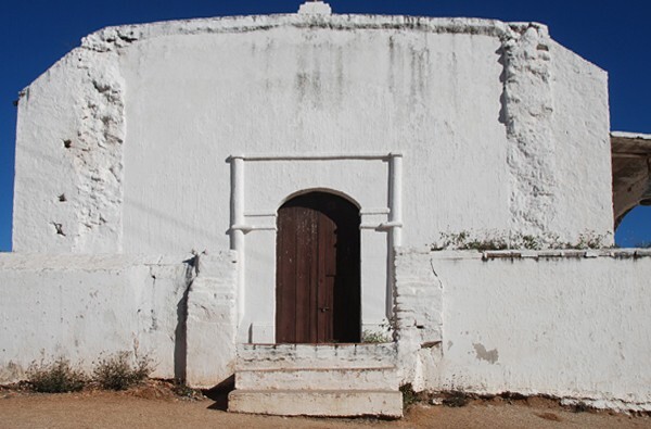 San José, façade - Minas Nuevas, Sonora