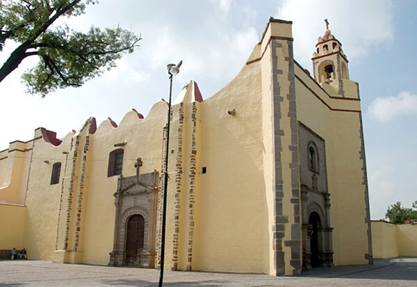 San Francisco, façade & porciúncula portal - Tepeji del Río, Hidalgo