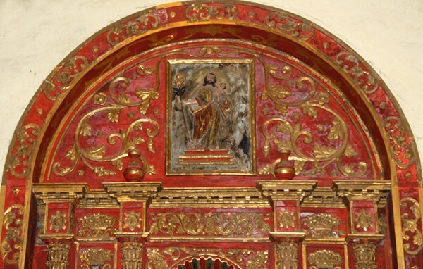 Top tier - San Miguel Arcángel, nave San José retablo