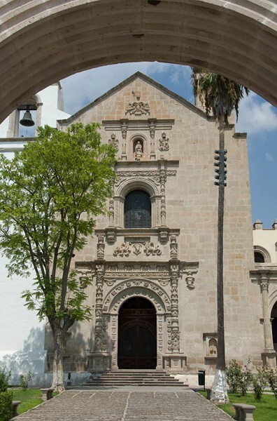 Façade - Santa María Magdalena, church & portería